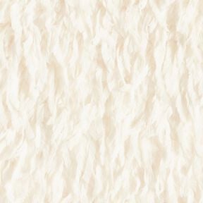 ecopelliccia piume, tinta unita | Katia Fabrics – bianco, 