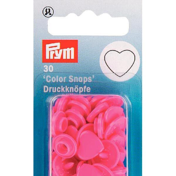 bottoni a pressione Color Snaps - cuore 5 - rosa fucsia| Prym,  image number 3