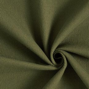 piqué nido d’ape mini – verde oliva scuro, 