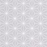 tessuto in cotone cretonne stelle giapponesi Asanoha – grigio,  thumbnail number 1