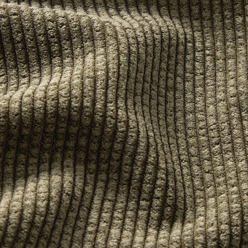 velluto a coste larghe Bubble tinta unita – pino scuro,  image number 2