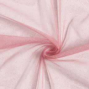 tulle glitter Royal – rosa anticato/oro, 