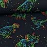 jersey di cotone Contorni di dinosauri | Glitzerpüppi – nero/mix di colori,  thumbnail number 2