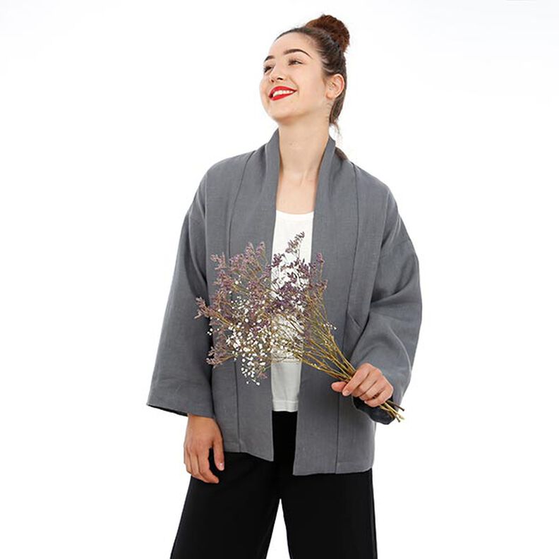 FRAU SINA - giacca kimono con tasche oblique, Studio Schnittreif  | XS -  XXL,  image number 9