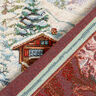taglio di tessuto arredo gobelin Pupazzo di neve – rosso carminio/beige chiaro,  thumbnail number 4