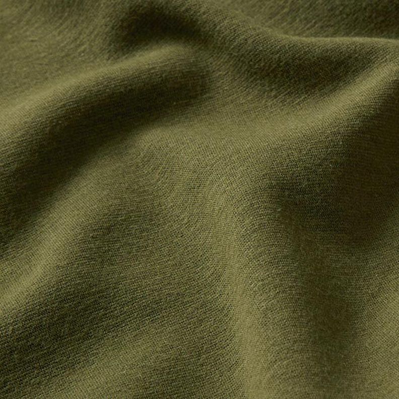 pile da montagna soffice felpa tinta unita – verde oliva scuro,  image number 3