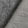 Soffice tessuto in peluche – grigio elefante,  thumbnail number 4