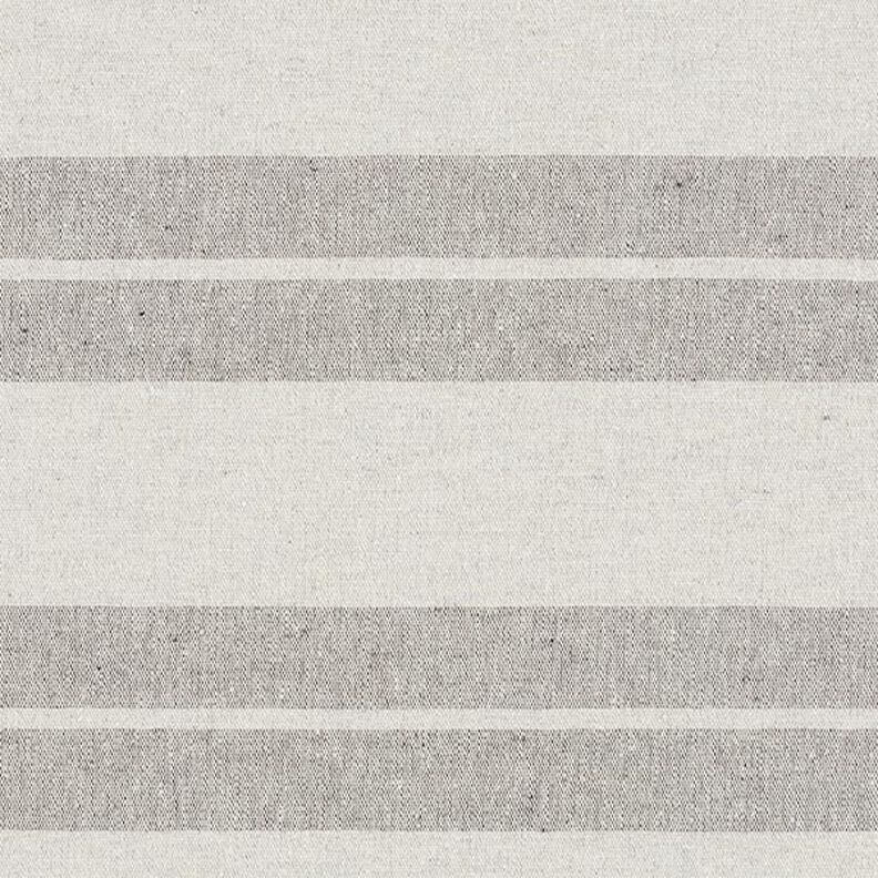 tessuto arredo canvas, mix di righe, riciclato – grigio,  image number 1