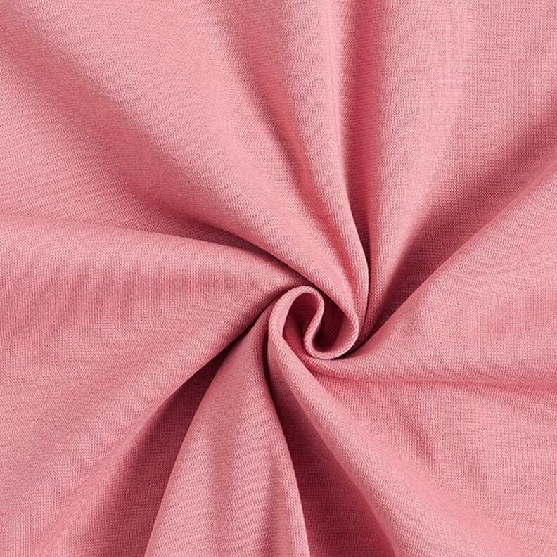 GOTS tessuto per bordi e polsini in cotone | Tula – rosa anticato,  image number 1