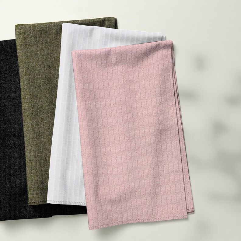 Maglia a coste super morbida – rosa antico chiaro, image number 5