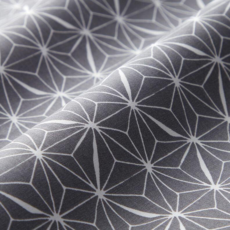 cotone rivestito Stelle grafiche – grigio/bianco,  image number 3