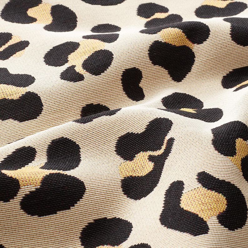 tessuto arredo gobelin leopardo – beige chiaro/nero,  image number 2