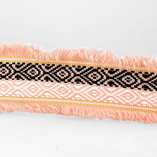 bordura jacquard stile etnico  – rosé, 