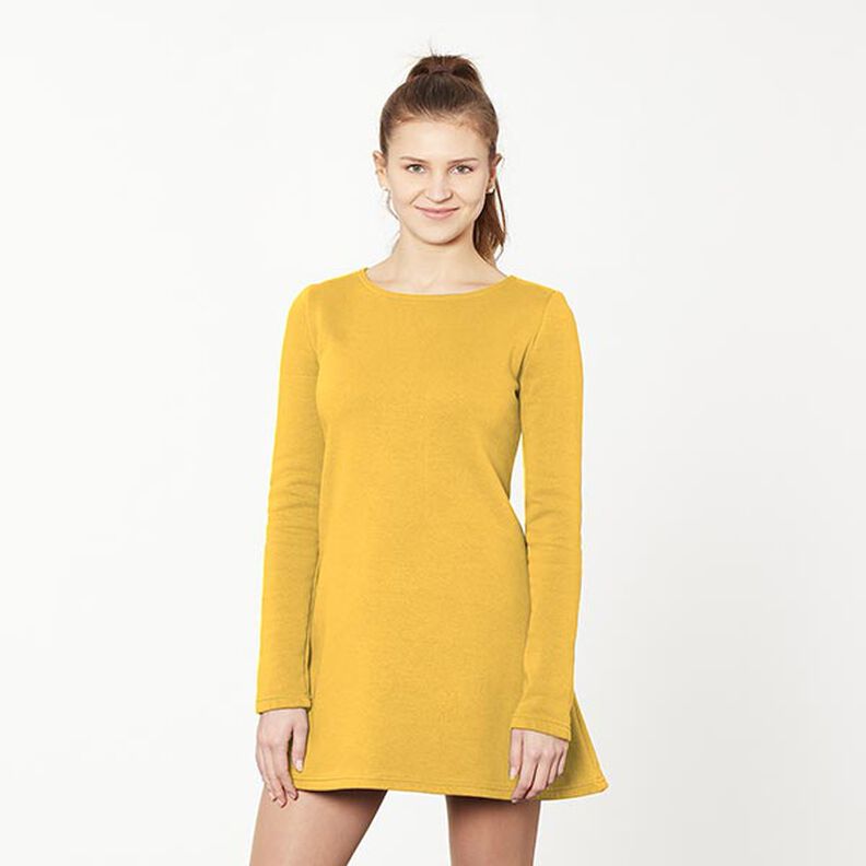felpa di cotone leggera tinta unita – giallo sole | Resto 110cm, image number 6