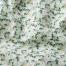 Popeline di cotone biologico con delicati fiori – menta chiaro,  thumbnail number 2