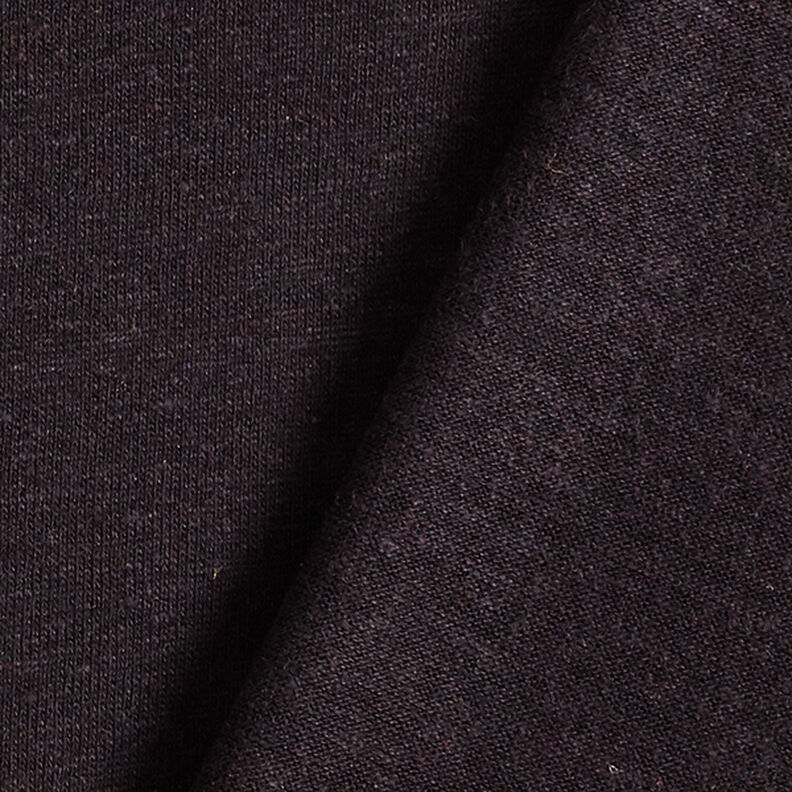 misto lino viscosa tessuto in maglia fine – nero, image number 3