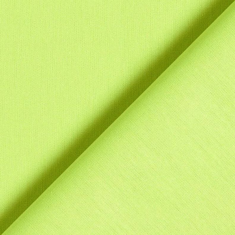 popeline di cotone tinta unita – verde mela,  image number 5
