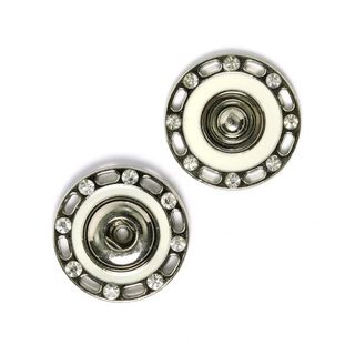 Bottone automatico Strass 3, 