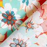 cotone rivestito Fiori primaverili – menta/terracotta,  thumbnail number 5
