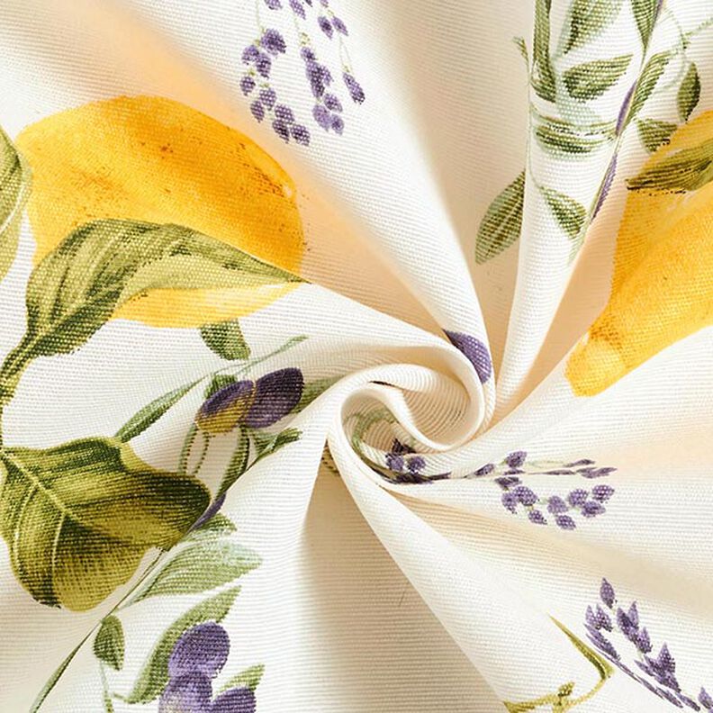 tessuto arredo tessuti canvas limoni – giallo,  image number 3