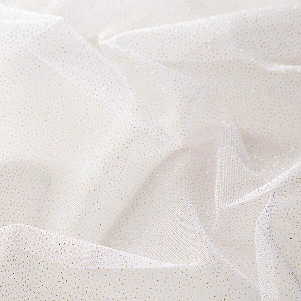 tulle glitter Royal – bianco/oro,  image number 4