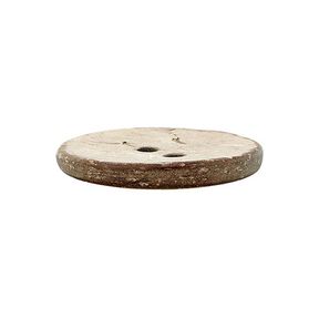 bottone in cocco 2 fori basic Chalky - beige, 