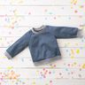 French terry leggero tinta unita – colore blu jeans,  thumbnail number 5