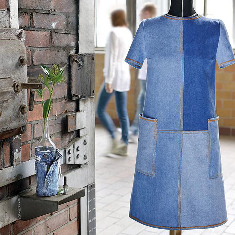 Filato per jeans [6756] | 100 m | Gütermann – blu reale,  image number 7