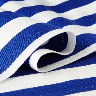 Outdoor Tessuto per sedia a sdraio Righe longitudinali, 44 cm – blu, 