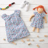 popeline di cotone Gufi reali – blu-argento,  thumbnail number 7