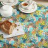 cotone rivestito Mare di fiori – blu oceano/terracotta,  thumbnail number 7