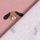 flanella di cotone teste di cane | by Poppy – rosa anticato,  thumbnail number 4