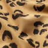 tessuto arredo mezzo panama Motivo leopardato – moca/nero,  thumbnail number 2