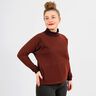 FRAU BETTI Maglia con maniche a pipistrello, taschino e collo in piedi | Studio Schnittreif | XS-XXL,  thumbnail number 5
