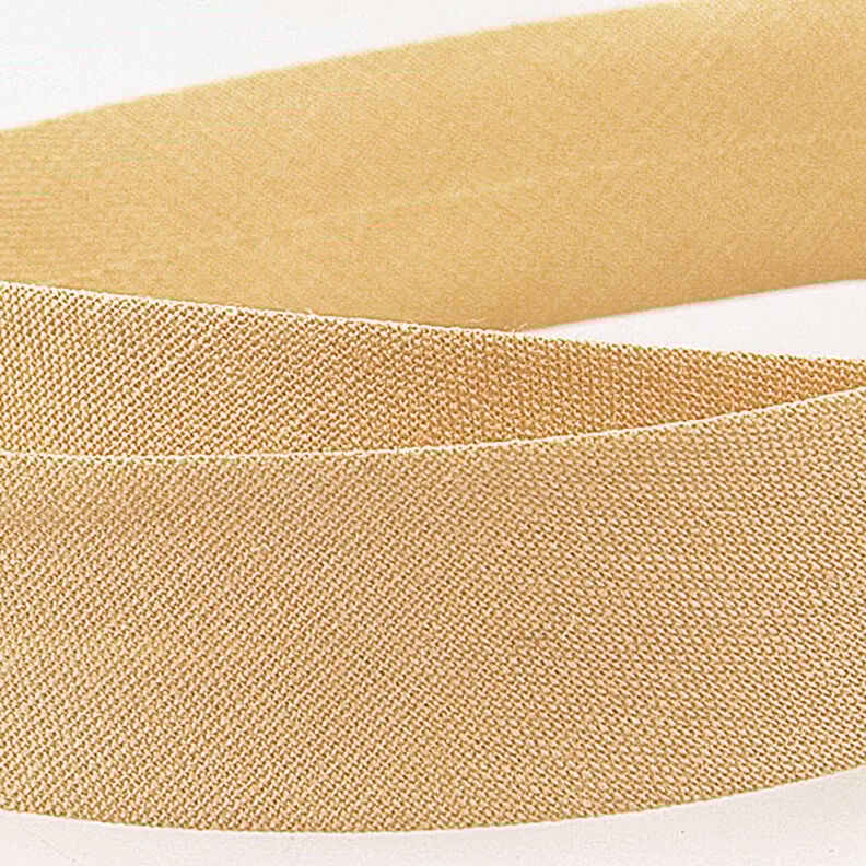 Nastro in sbieco Polycotton [20 mm] – beige,  image number 2