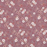 jersey di cotone Prato fiorito – rosa antico scuro,  thumbnail number 1