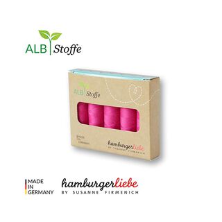 set di filo per cucire Stitch Me [ 5 x 200 m ] | Albstoffe – pink, 