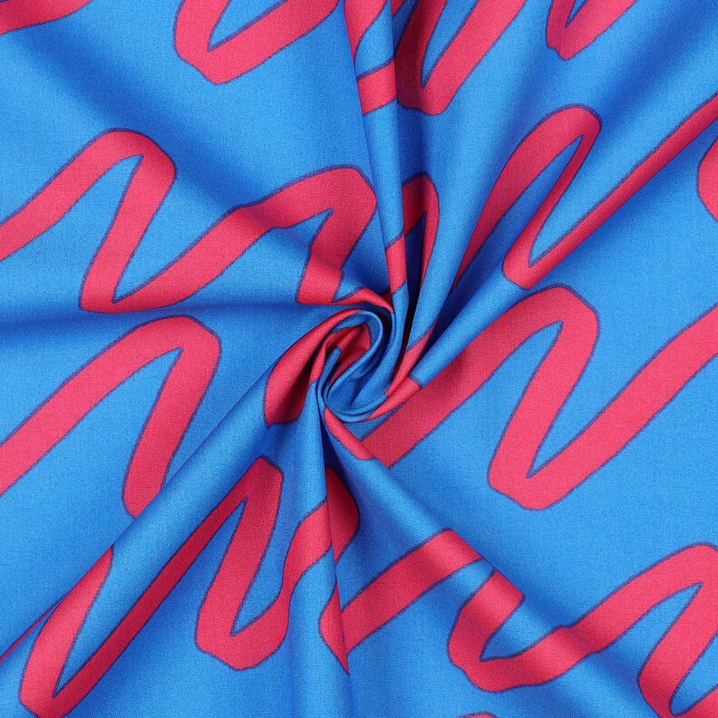 popeline di cotone Making Waves | Nerida Hansen – blu,  image number 4
