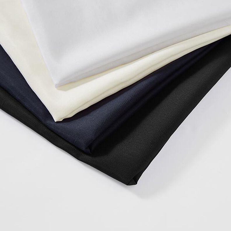 voile, tessuto seta-cotone super leggero – bianco lana,  image number 4