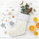tessuto in cotone popeline Polvere di stelle d’oro – bianco lana/oro,  thumbnail number 6
