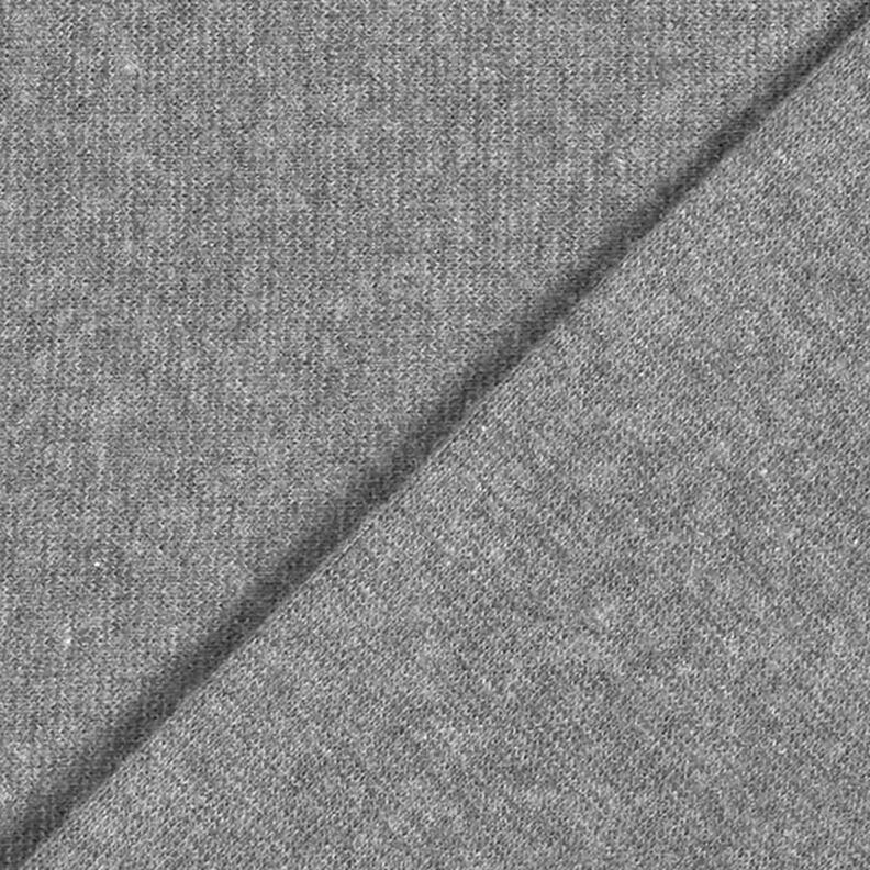 tessuto per bordi e polsini mélange – grigio scuro,  image number 5