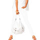 gabardine bi-stretch – bianco,  thumbnail number 3