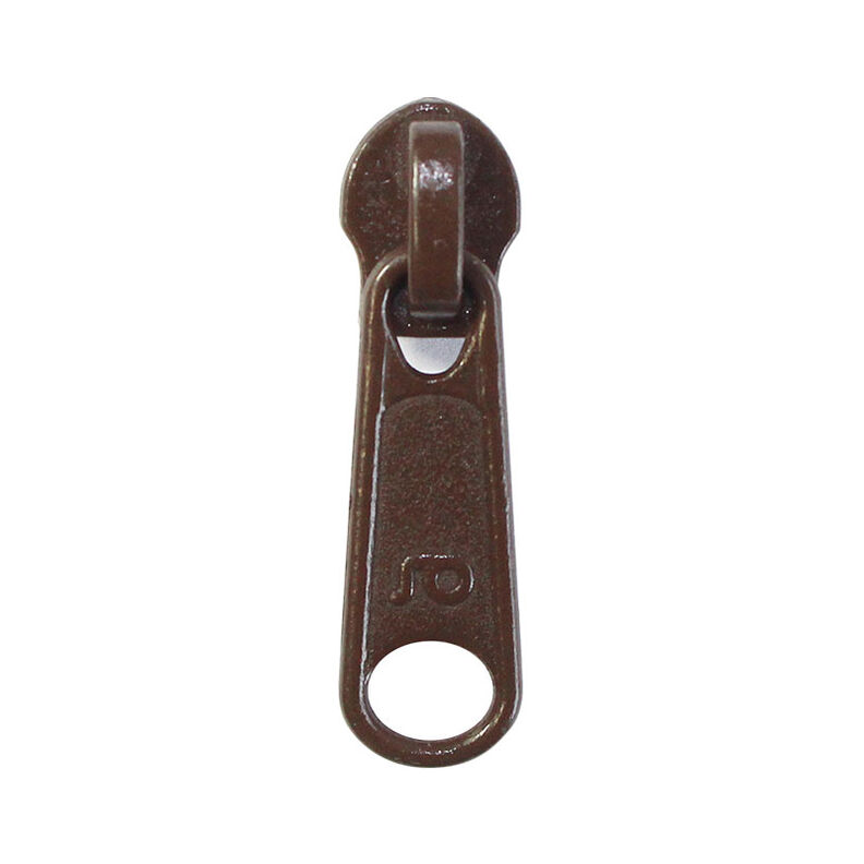 cursore per cerniera lampo [3 mm] | Prym – marrone scuro,  image number 1