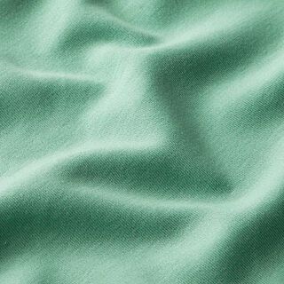 GOTS jersey interlock, tinta unita – canna palustre, 