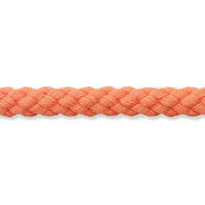 Cordoncino in cotone [Ø 7 mm] – salmone, 