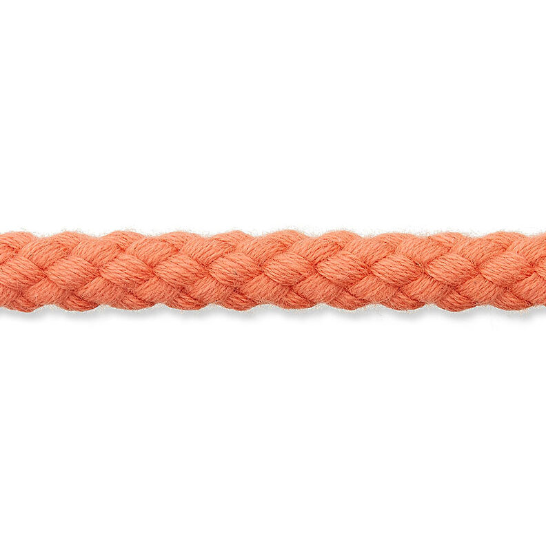 Cordoncino in cotone [Ø 7 mm] – salmone,  image number 1