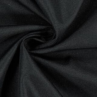 Tessuti da esterni panama tinta unita – nero, 