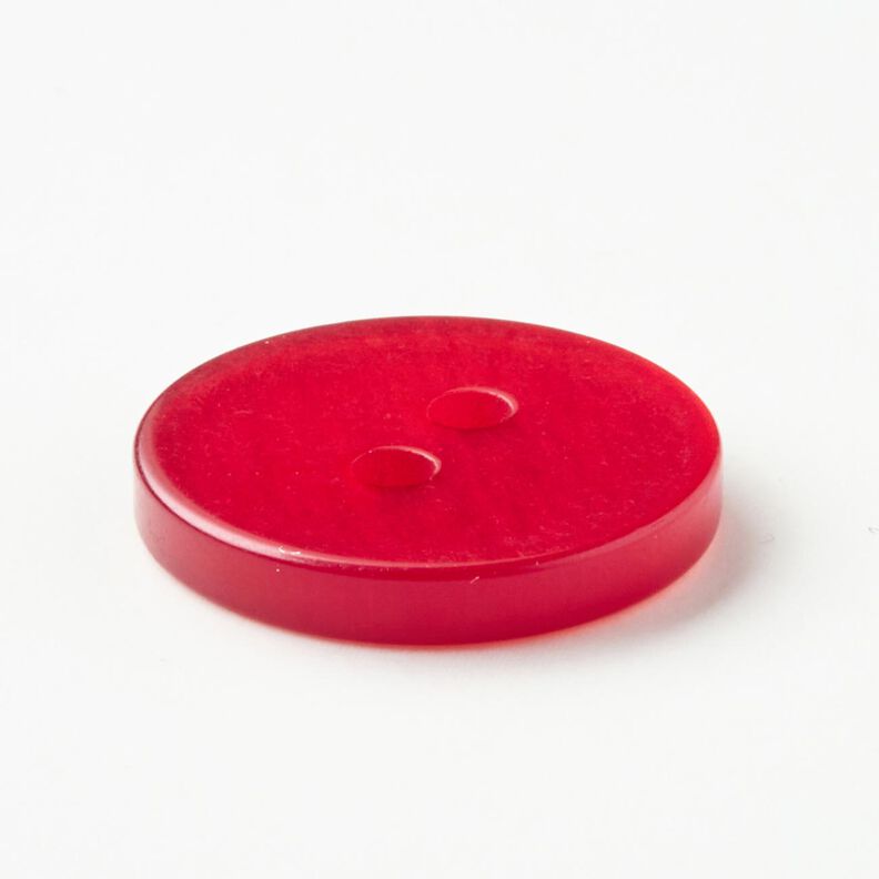 Bottone a 2 fori lucido [Ø 15 mm] – peperoncino,  image number 3