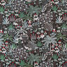 tessuto arredo gobelin Botanica paradisiaca – nero/verde,  thumbnail number 1