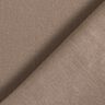 Tessuto in puro lino pesante tinta unita – talpa scuro,  thumbnail number 3
